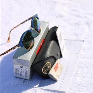 NEW! Rayban Club Round Sunglasses